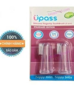 Bộ 2 rơ lưỡi xỏ ngón Silicone UPASS siêu mềm cho bé UP4002C