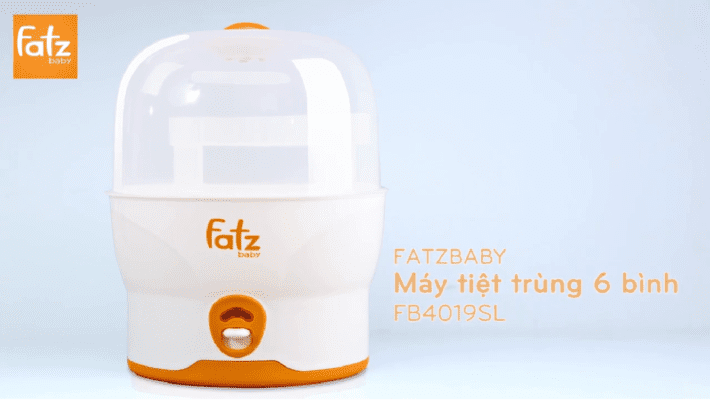 Máy tiệt trùng hơi nước siêu tốc 6 bình sữa FATZ BABY FB4019SL