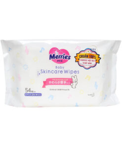 Gói khăn giấy ướt Merries Baby Skincare Wipes (54 miếng)
