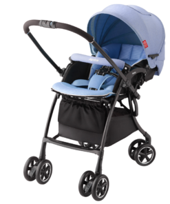 Xe đẩy trẻ em Aprica Luxuna Comfort XVII (Pastel Blue)
