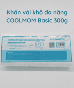 Khăn vải khô đa năng COOLMOM Basic 300g (NEW 2023)